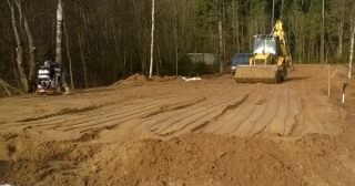 Отсыпка песком Беслан, цена от 205 руб.